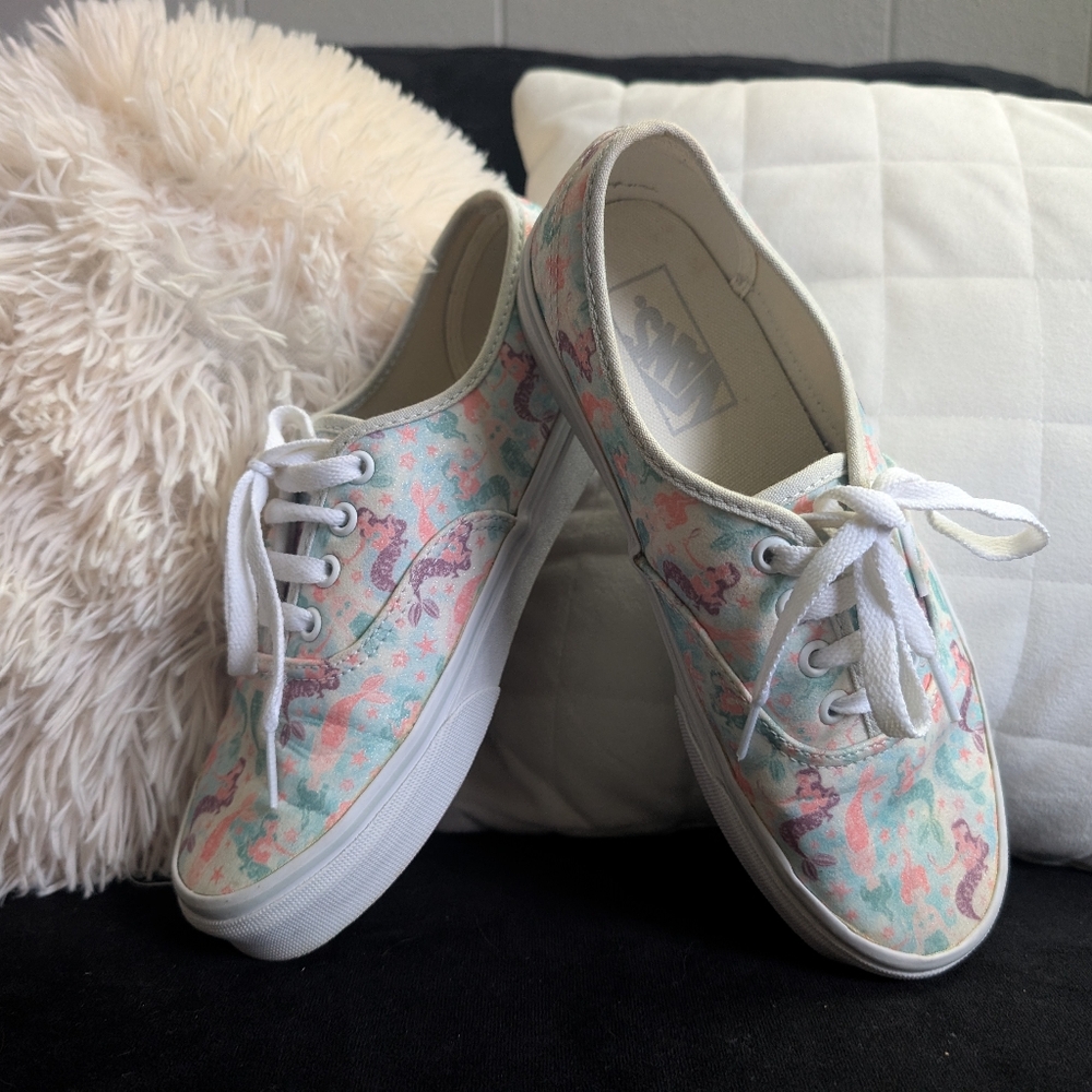 Vans Women's Pastel Canvas Sneakers - Mermaid